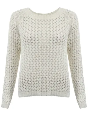 Amara Reya Vervain white jumper