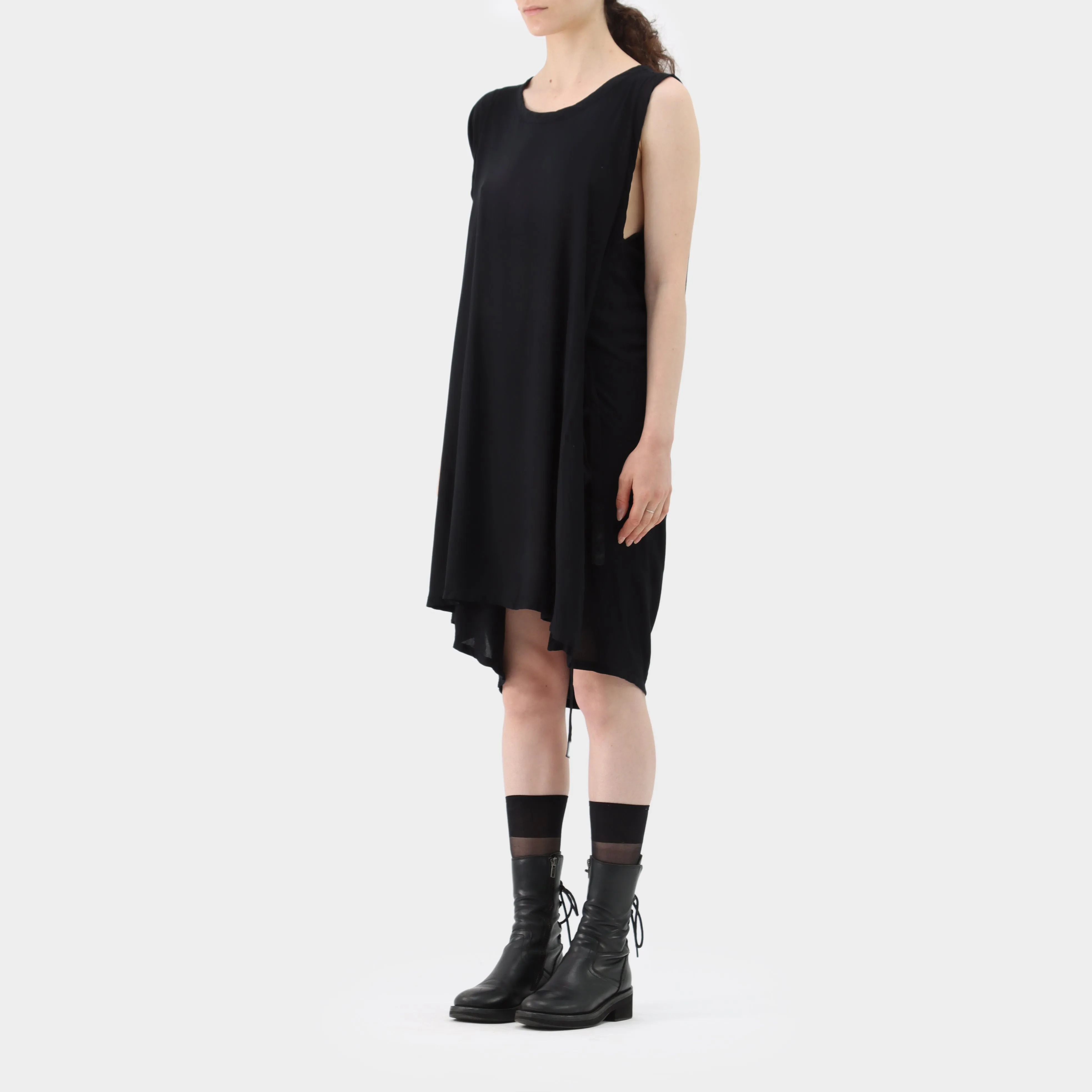 Ann Demeulemeester Strapped Wrap Dress