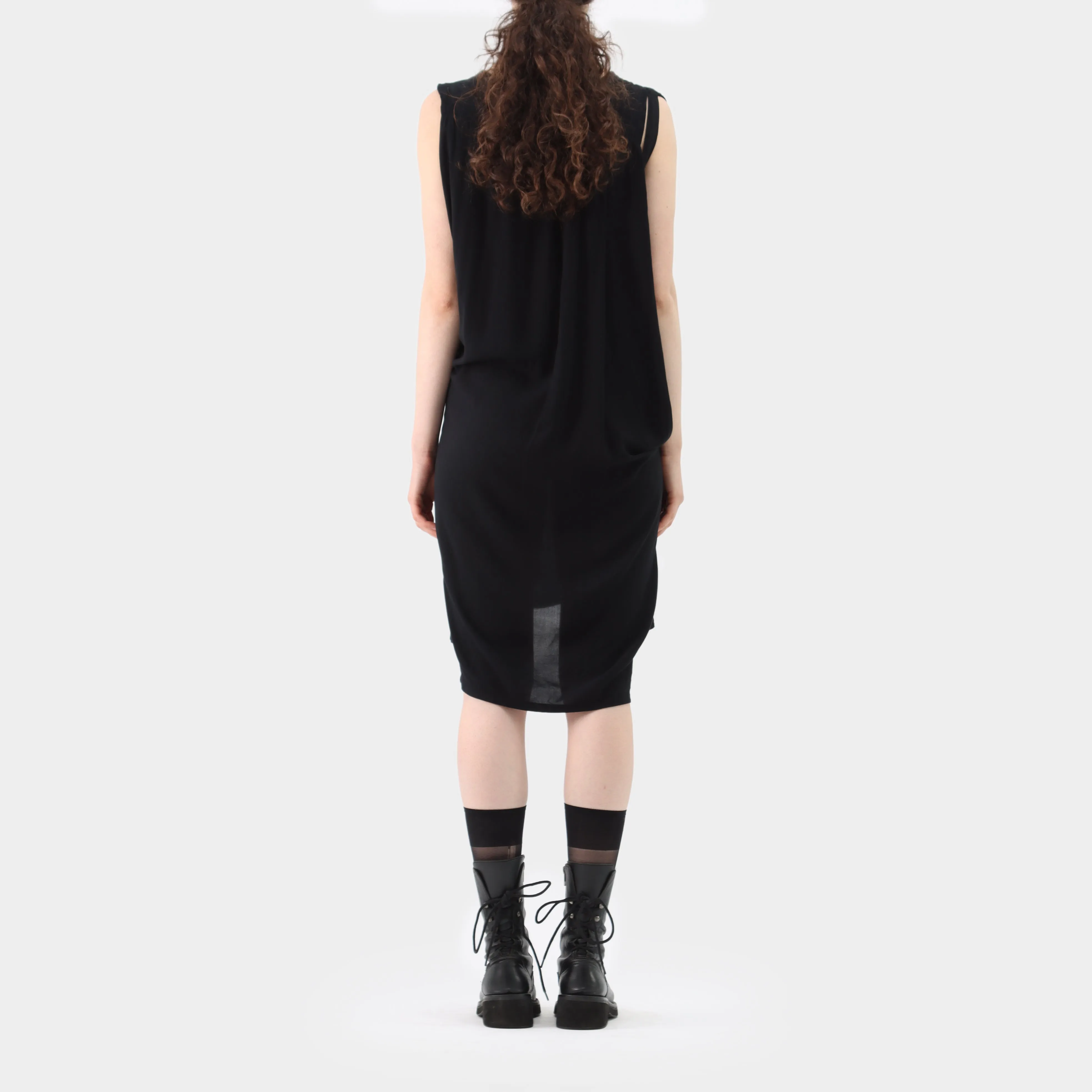 Ann Demeulemeester Strapped Wrap Dress