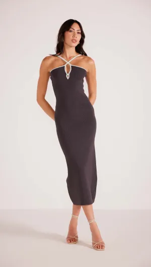Beverly Contrast Knit Dress