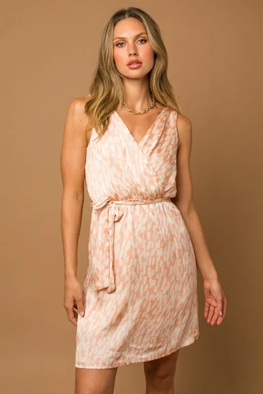 Blush Wrap Dress