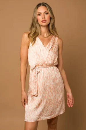 Blush Wrap Dress