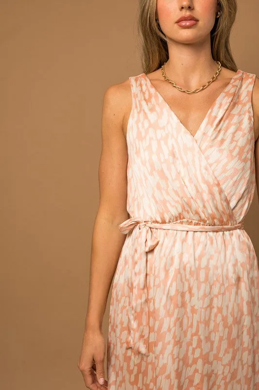 Blush Wrap Dress