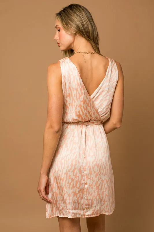 Blush Wrap Dress