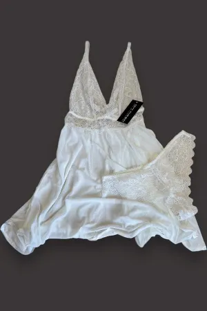 Bridal Lace Babydoll