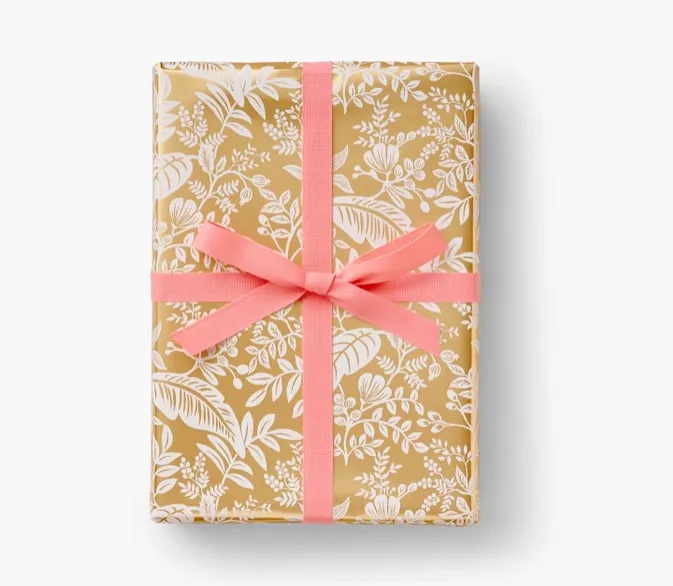 Canopy Gold Wrapping Paper Roll