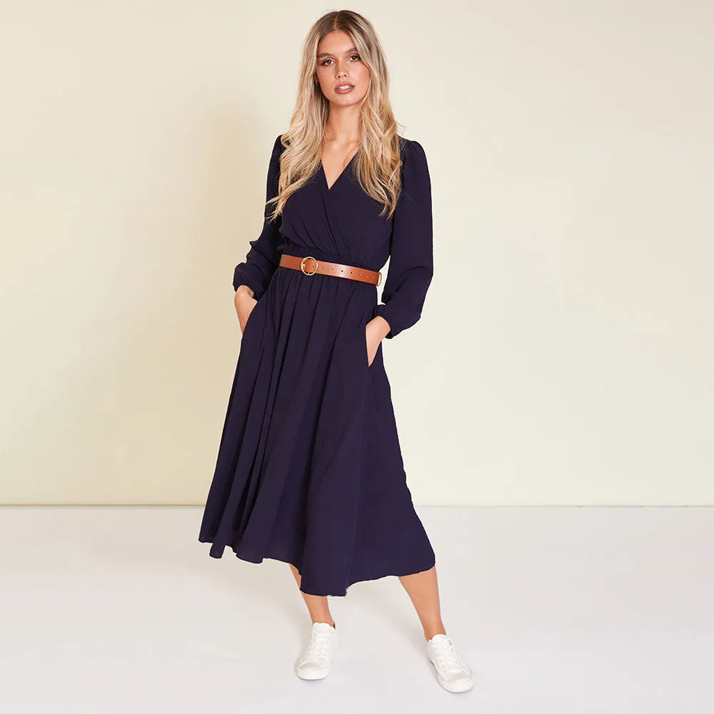 Carrie Dress (Navy)