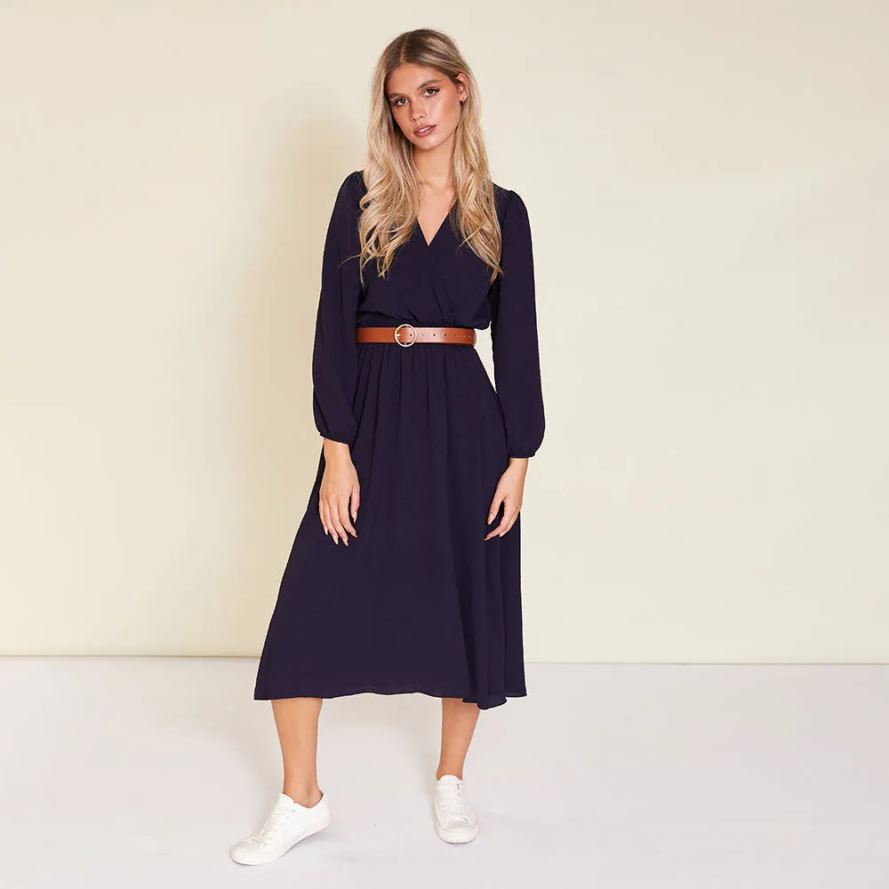 Carrie Dress (Navy)