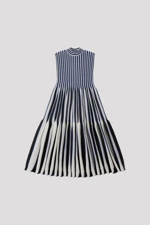 Cascades Sleeveless Tiered Dress
