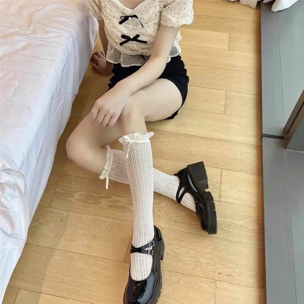 Dollette Babydoll Below-knee Socks