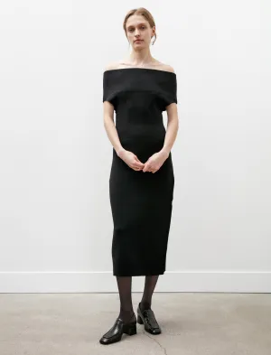 Double Knit Dress Black