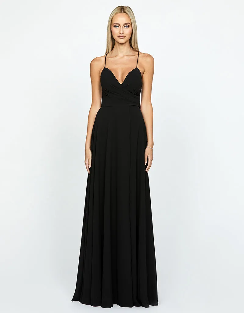 ESMERELDA WRAP DRESS B63D04L