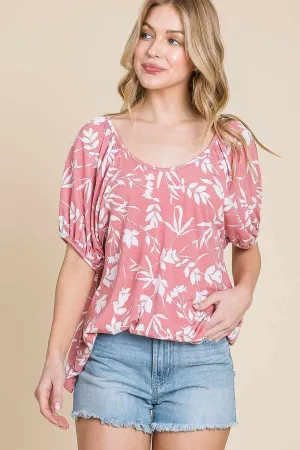 Floral Babydoll Top
