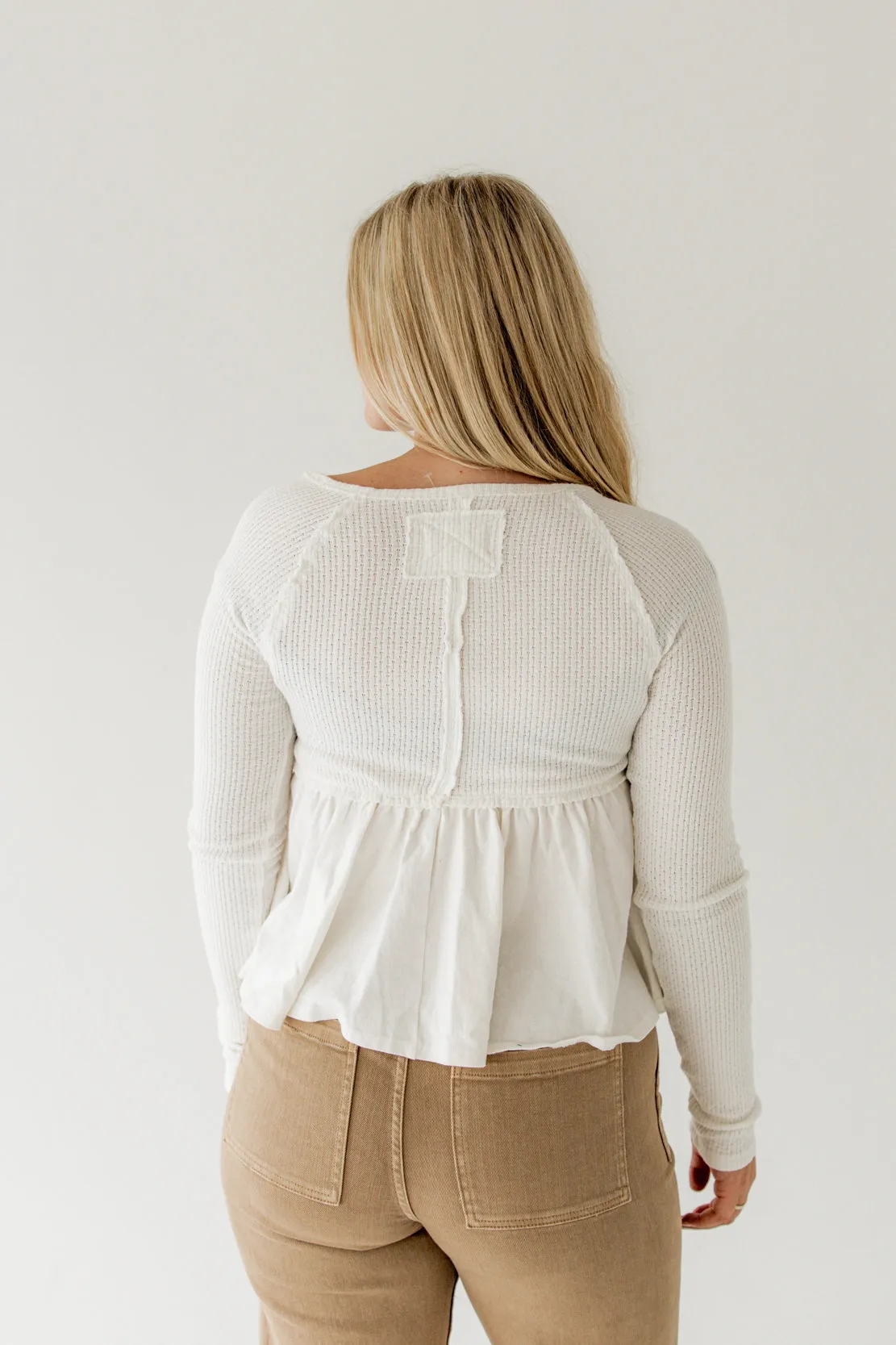 Found Your Babydoll Top | Ivory