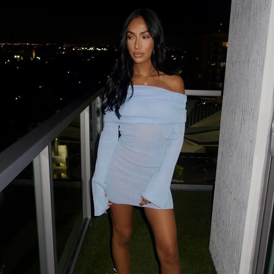Galli Rib Mini Dress