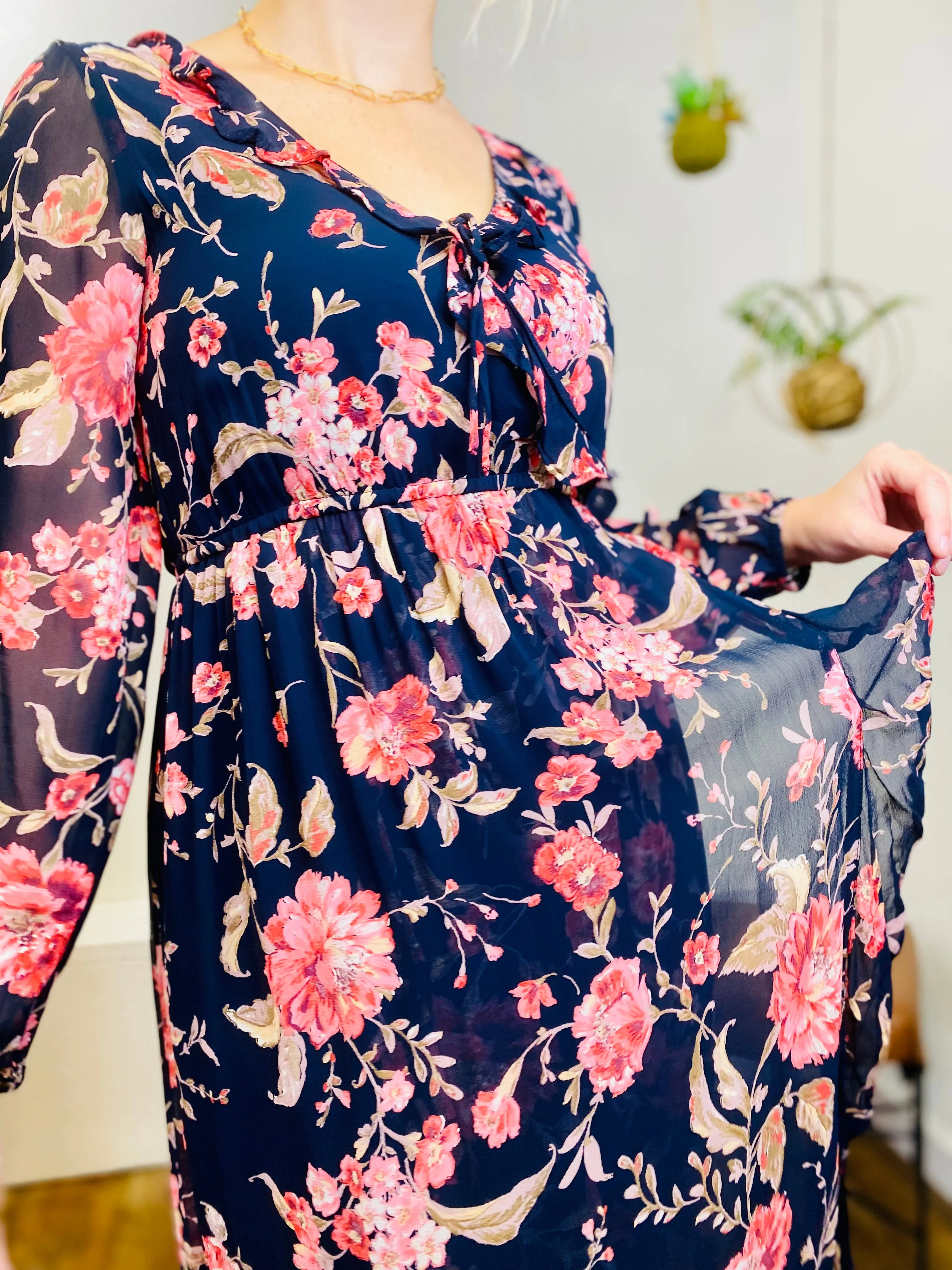 Garber Floral Maxi Dress BILA 77