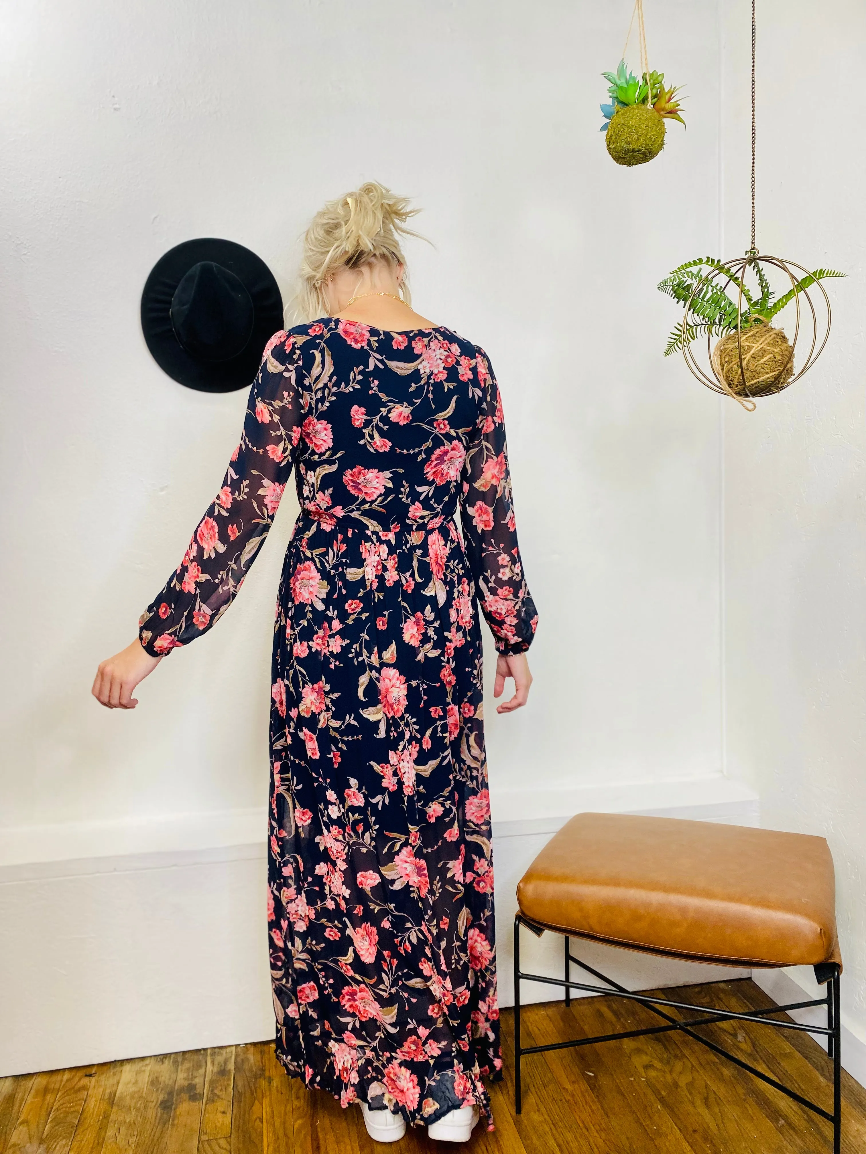 Garber Floral Maxi Dress BILA 77