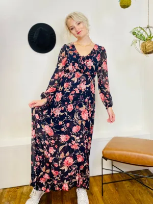 Garber Floral Maxi Dress BILA 77