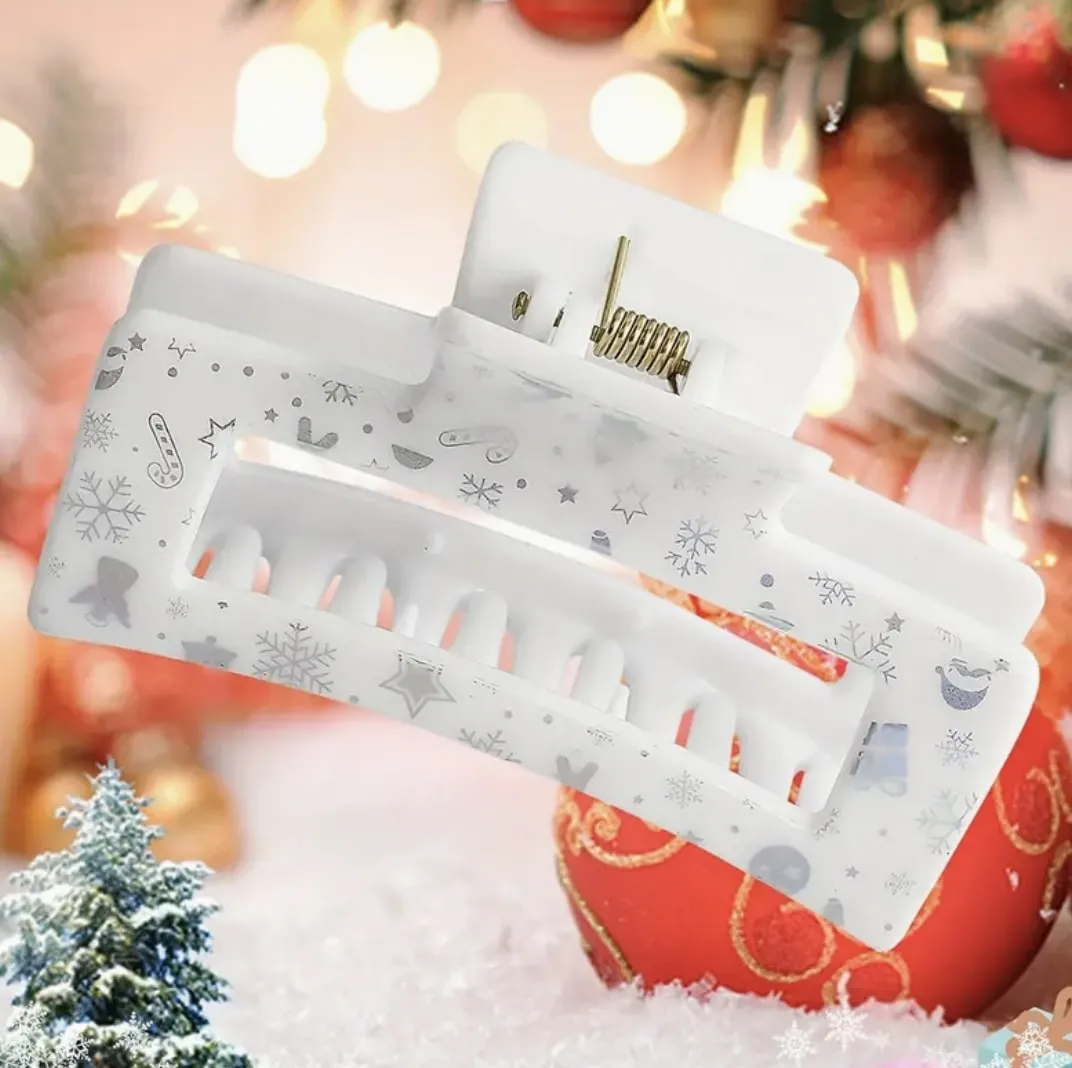GB Christmas Claw Hair Clip