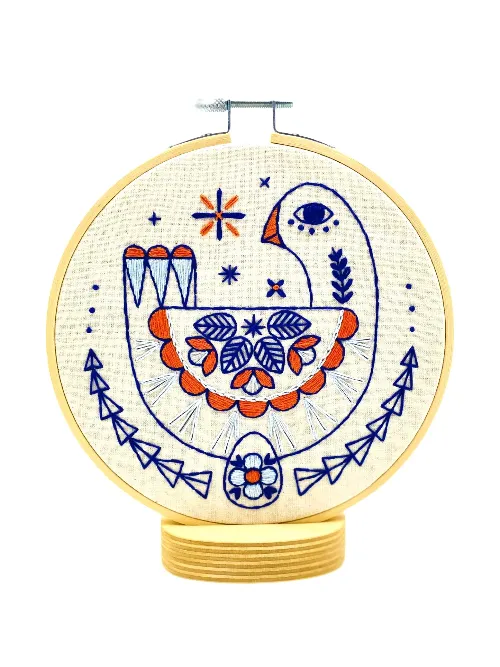 Goose Embroidery Kit