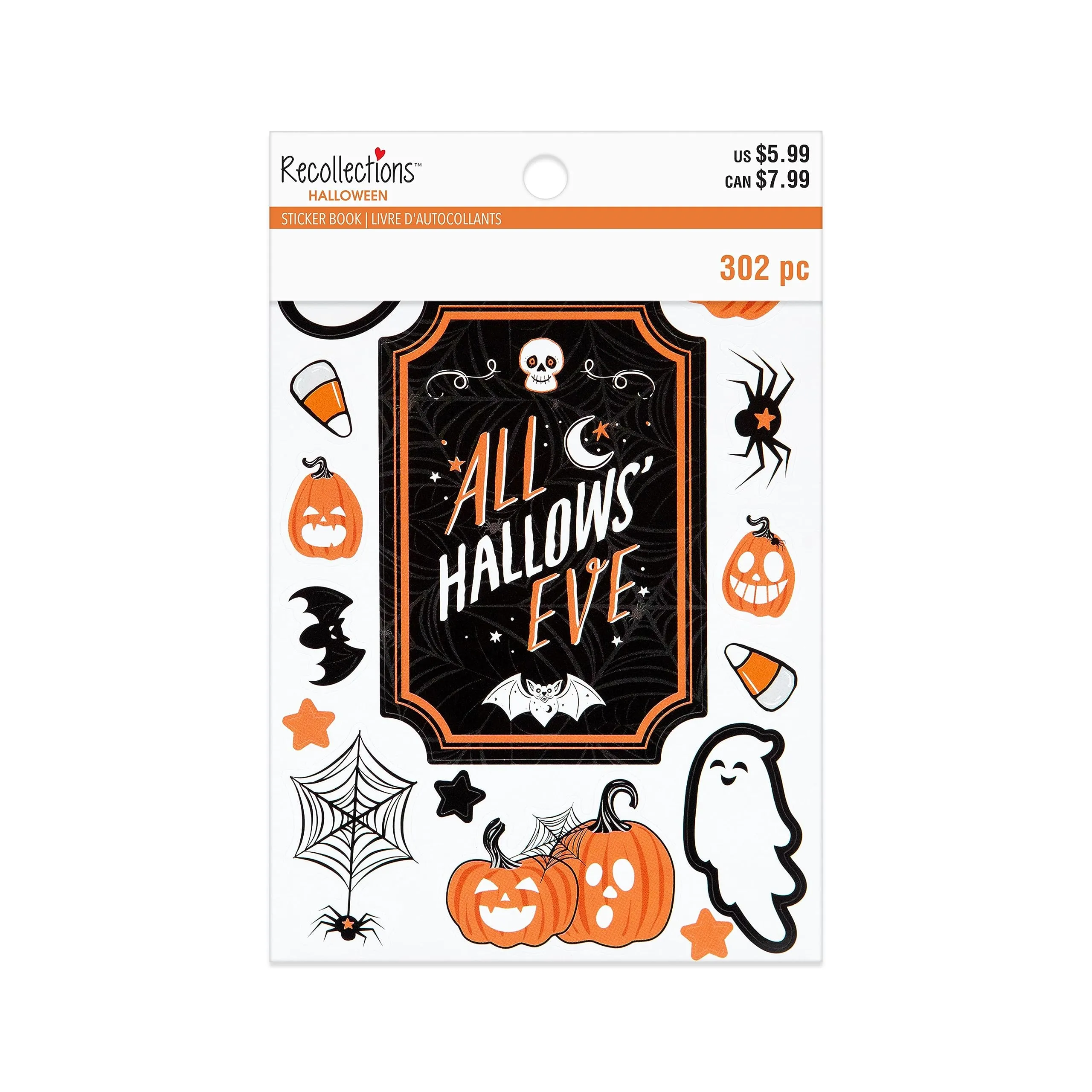 Halloween Basics Sticker Book by Recollections™, Halloween Decorations