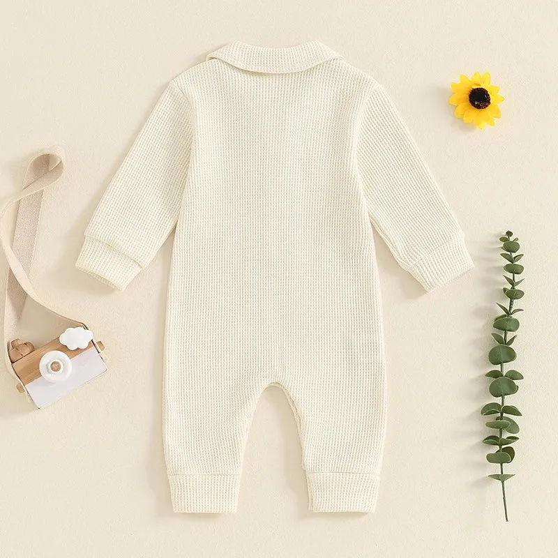 HARRISON Waffle Knit Jumpsuit