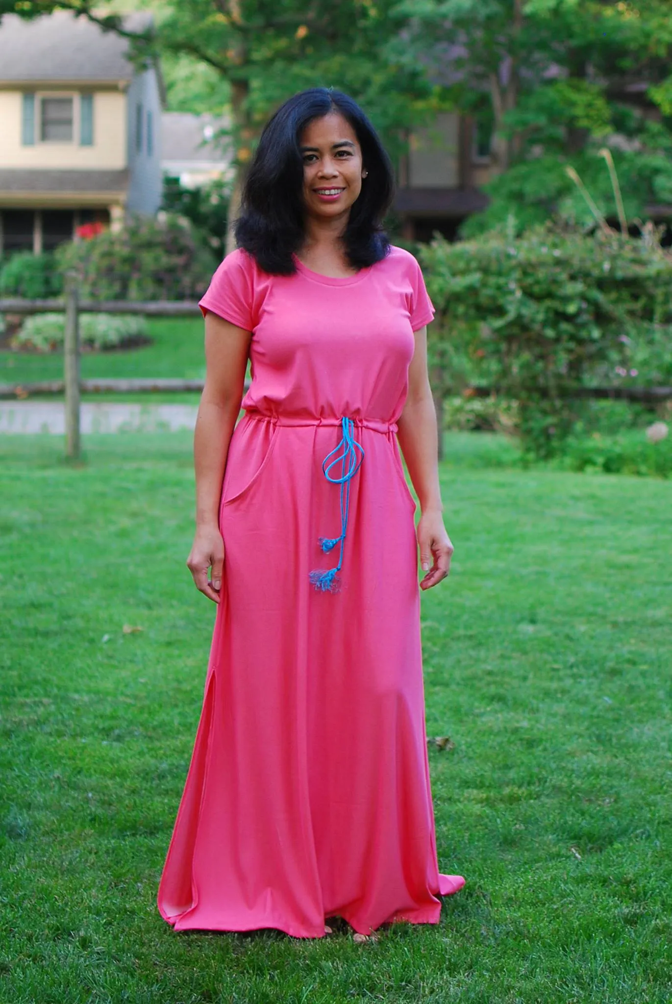 Helen Drawstring Dress
