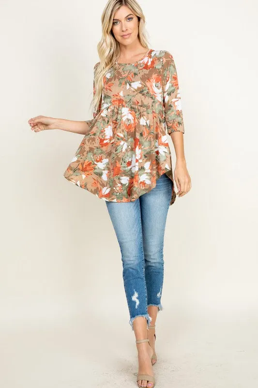 HEM115 - FLORAL BABYDOLL