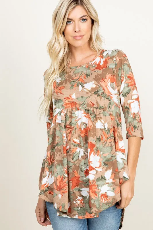 HEM115 - FLORAL BABYDOLL