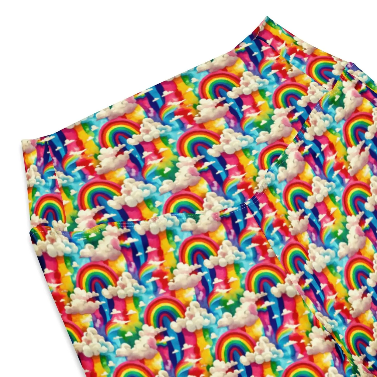 High-Rise Flared Leggings Rainbow Radiance