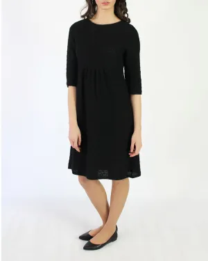 Honey Comb Knit Alpaca Dress