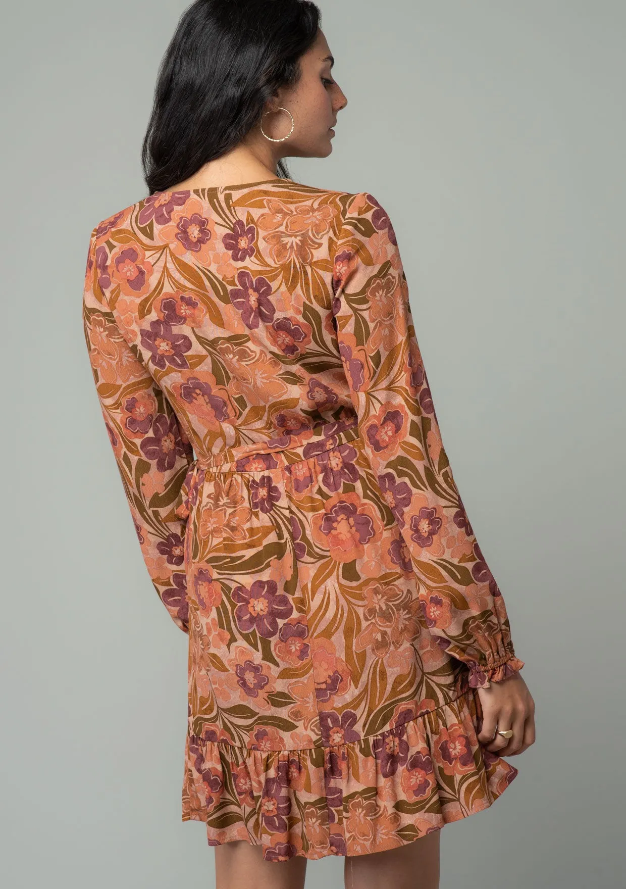 Indira Mini Wrap Dress