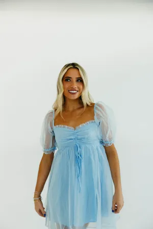 It Was a Dream Dress -  Baby Blue
