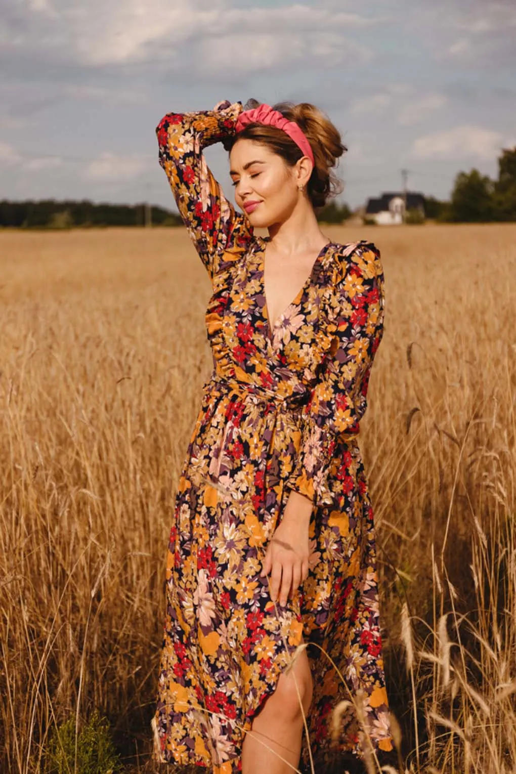 Jamie Maternity Wrap Dress