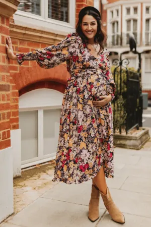 Jamie Maternity Wrap Dress