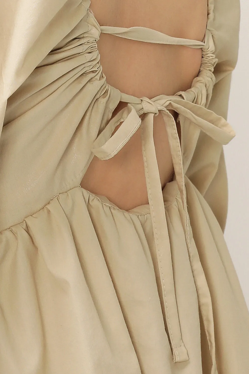 Joy Coated Babydoll Dress