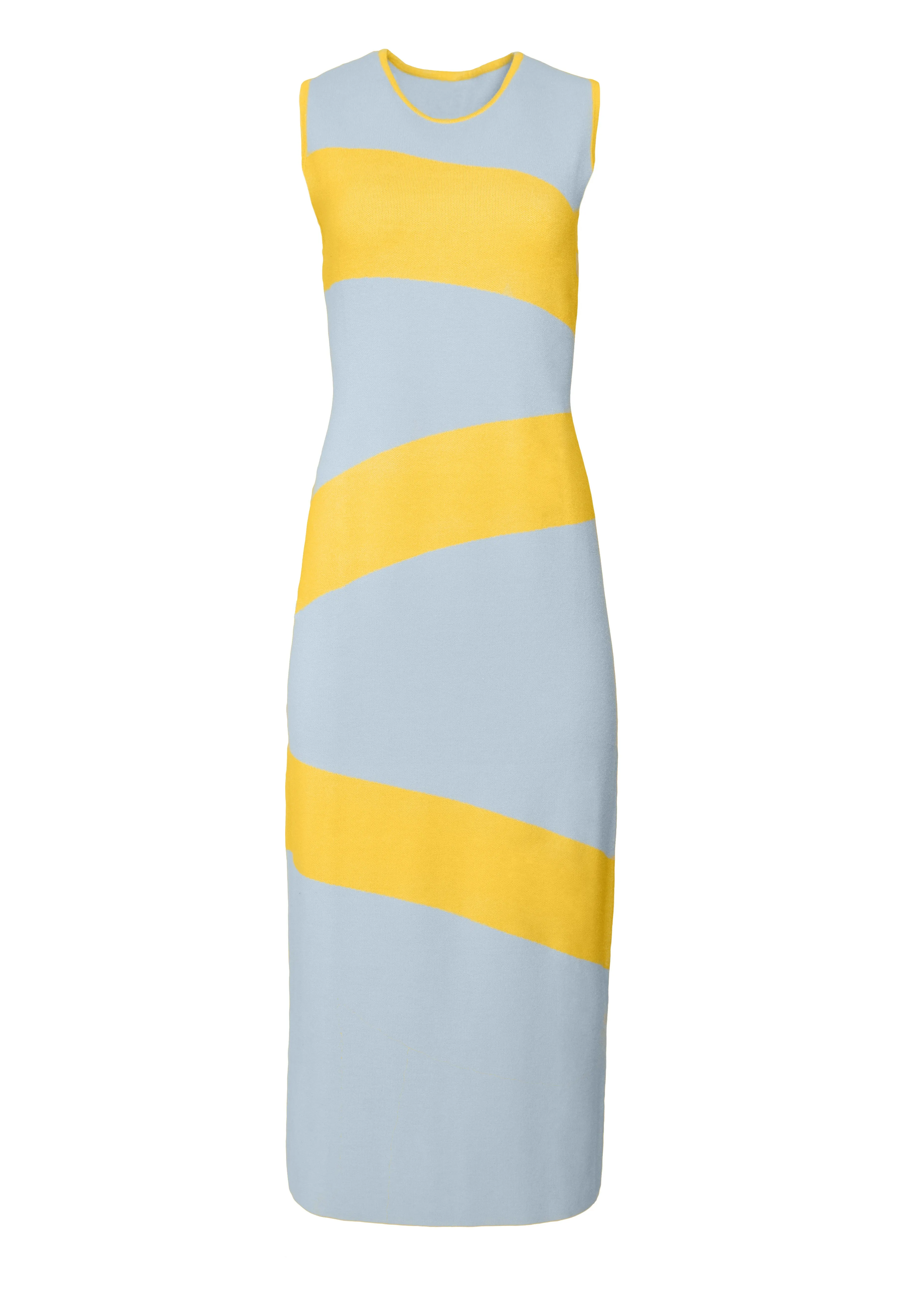 Knit Swirl Midi Dress