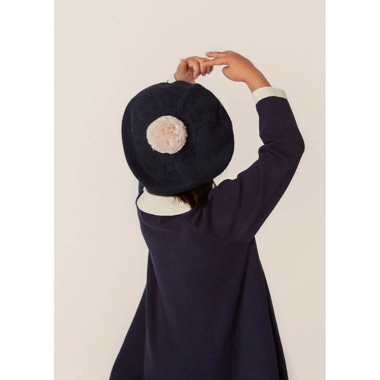 Konges Sløjd Venton Knit Dress GOTS Navy
