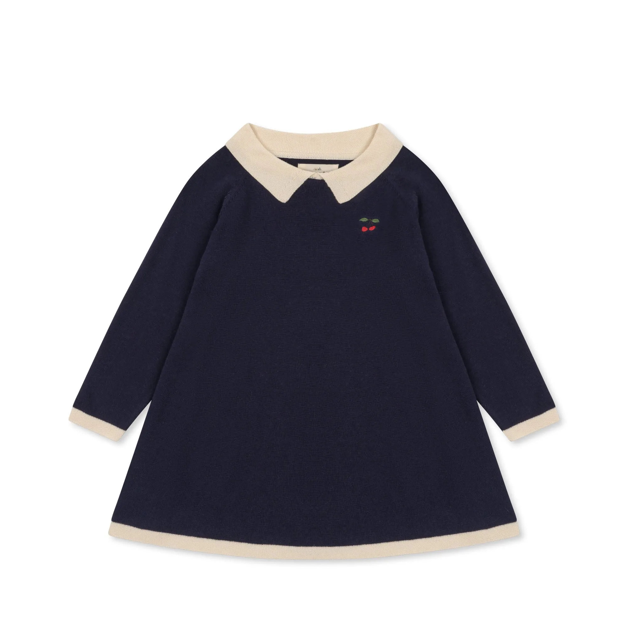 Konges Sløjd Venton Knit Dress GOTS Navy