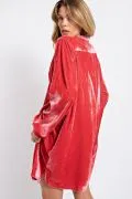 LS SOFT VELVET TUNIC DRESS