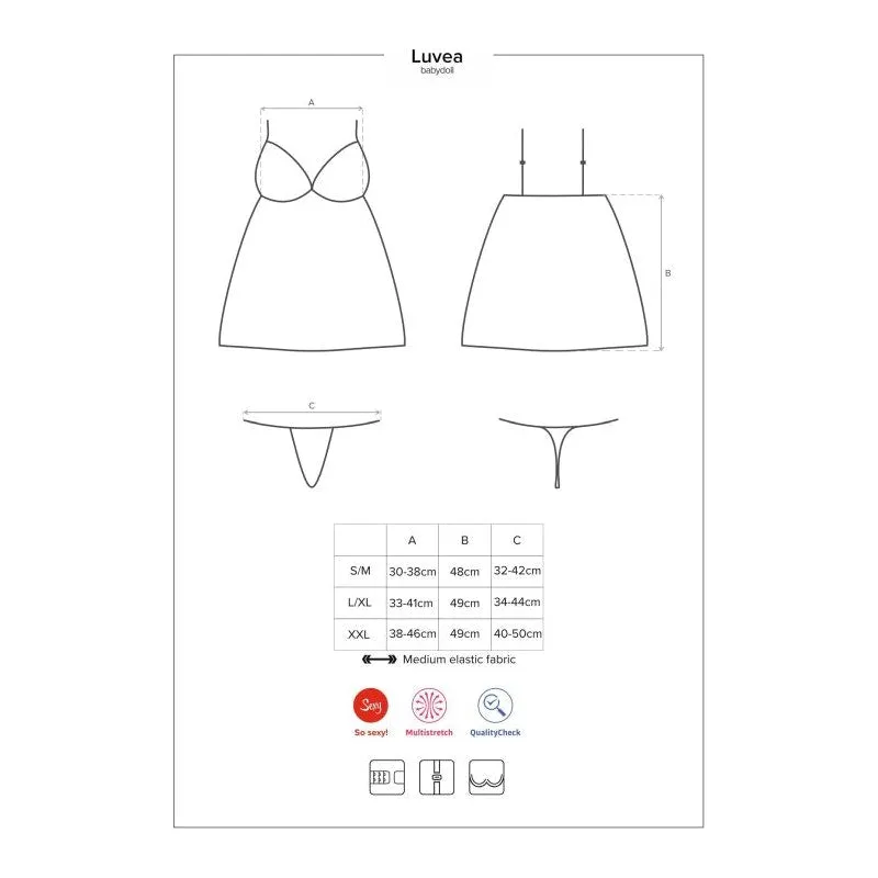 Luvae Babydoll Black