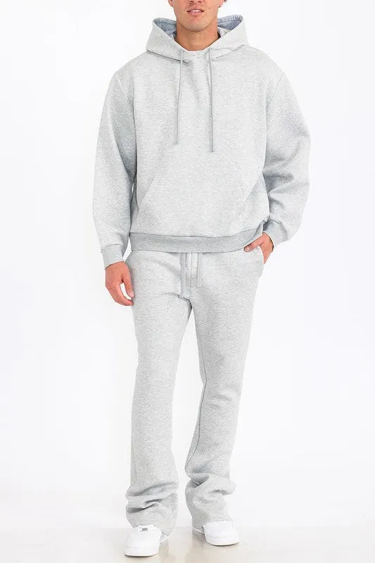 Marco Solid Fleece Flare Stacked Set