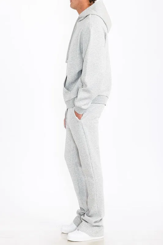 Marco Solid Fleece Flare Stacked Set