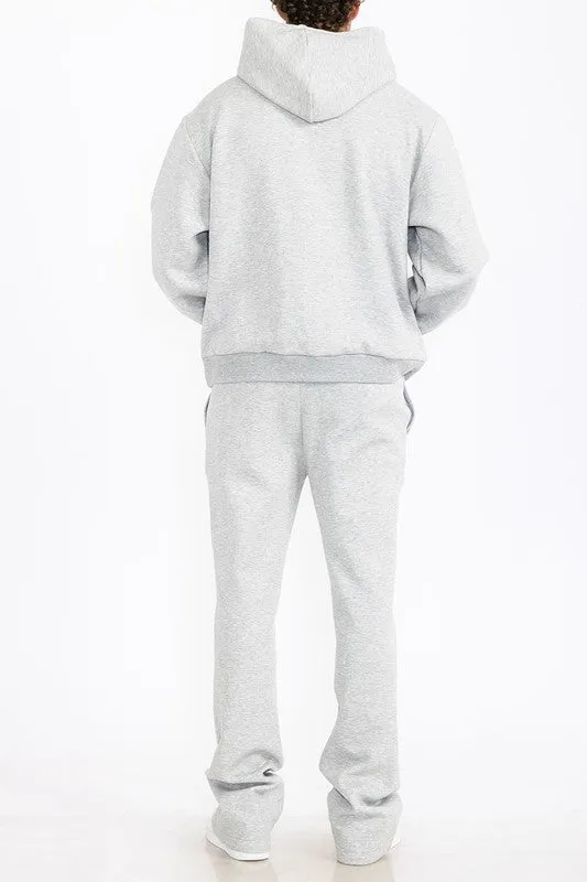 Marco Solid Fleece Flare Stacked Set