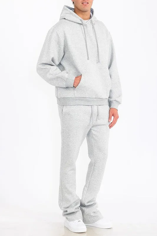 Marco Solid Fleece Flare Stacked Set