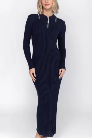 MCKENZIE DRESS (NAVY)