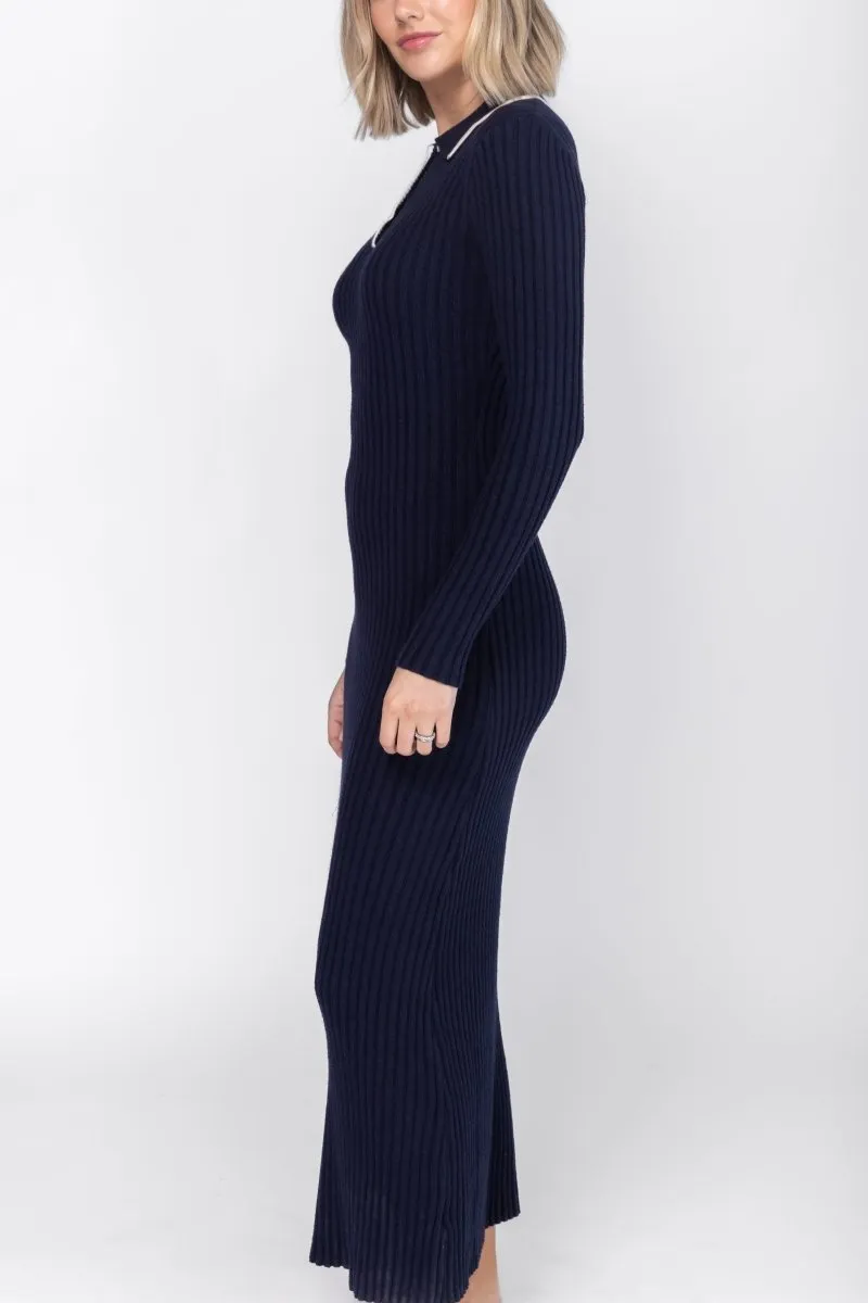 MCKENZIE DRESS (NAVY)