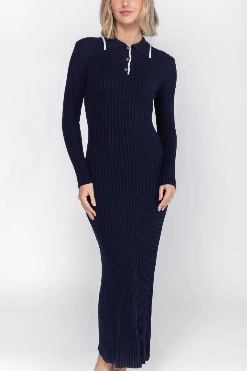 MCKENZIE DRESS (NAVY)