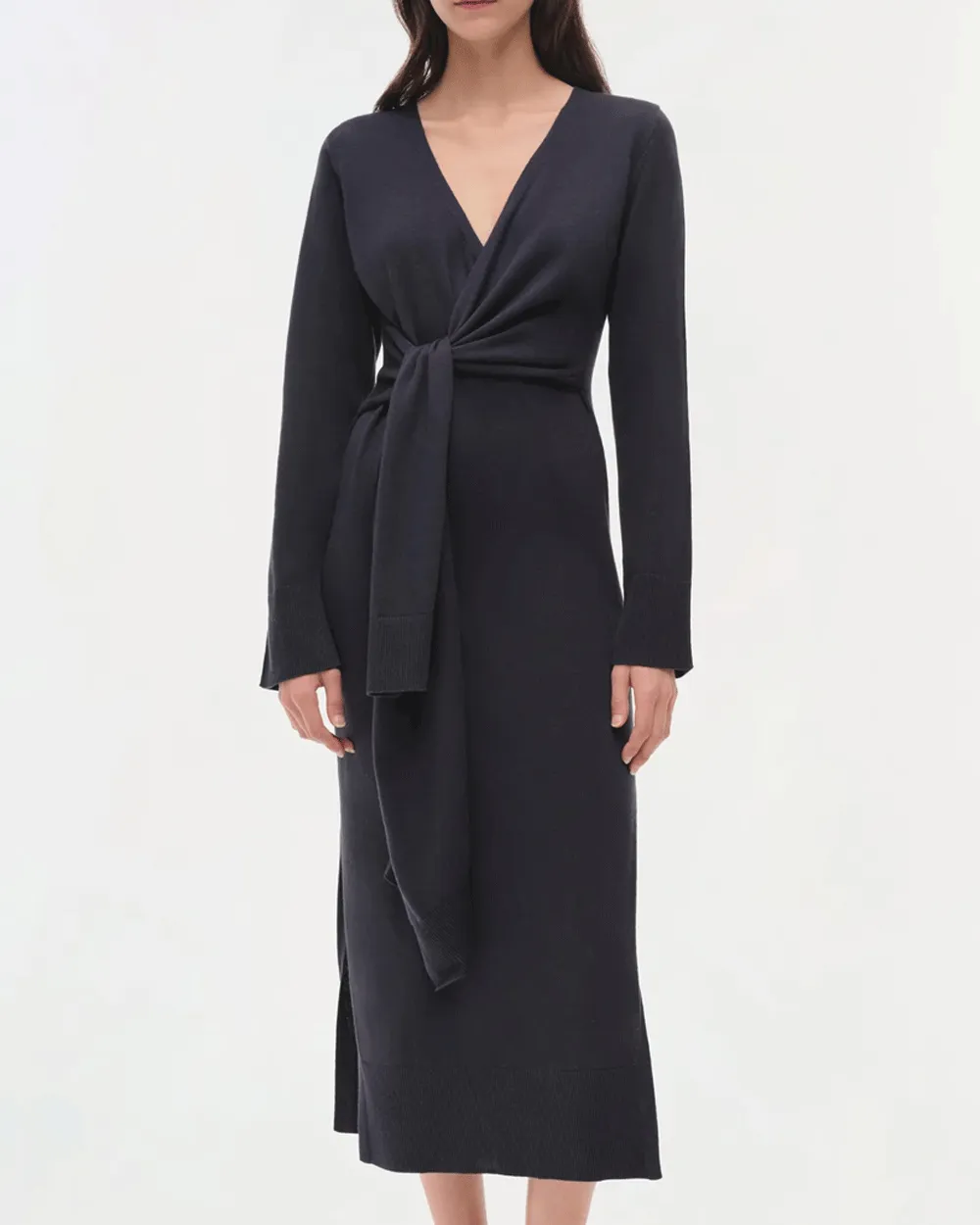 Midnight Skyla Wrap Dress