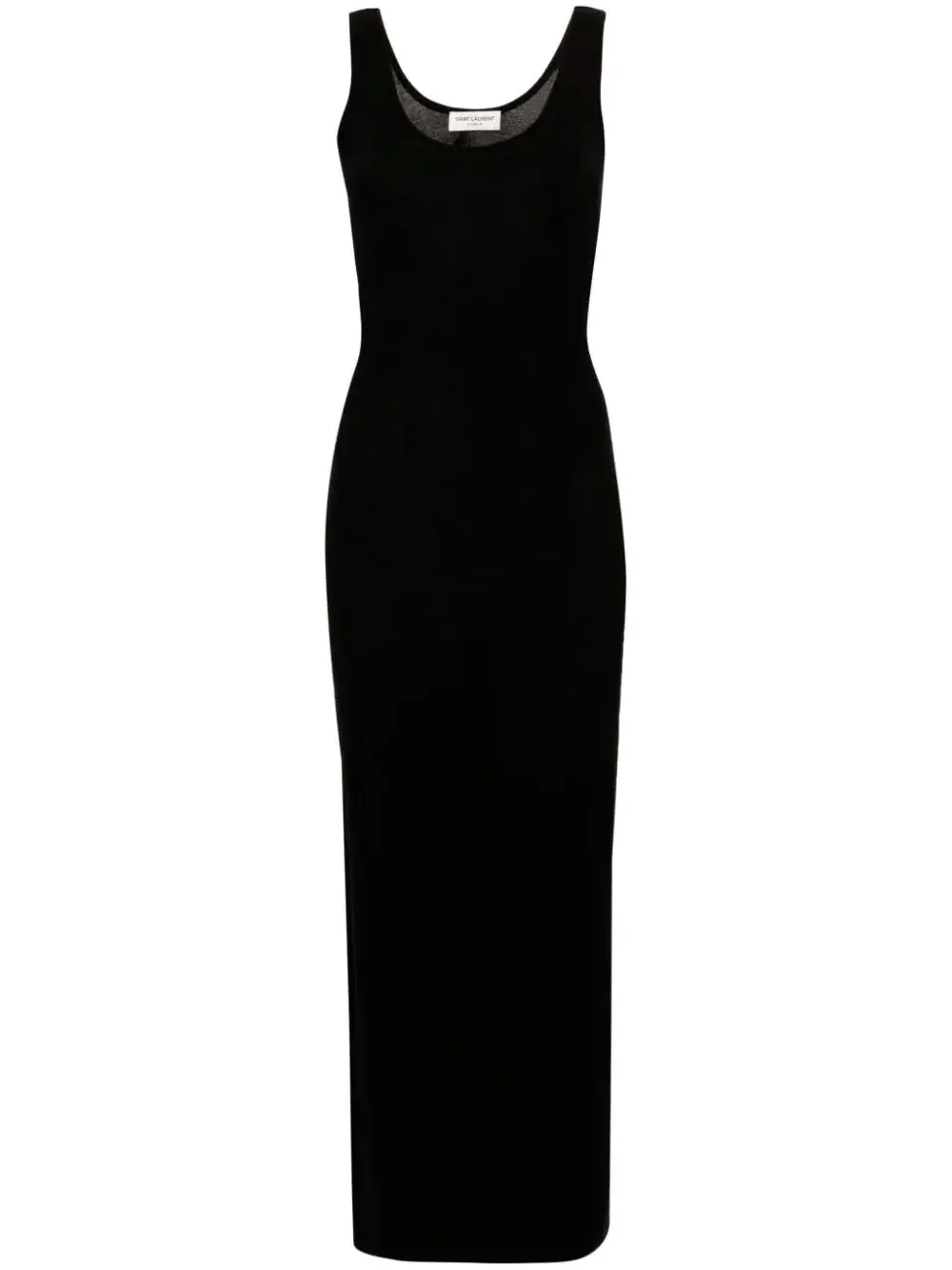 Open-back knit dress